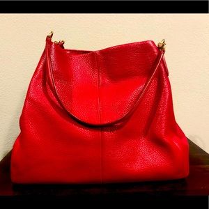 Coach Red Shoulder Bag